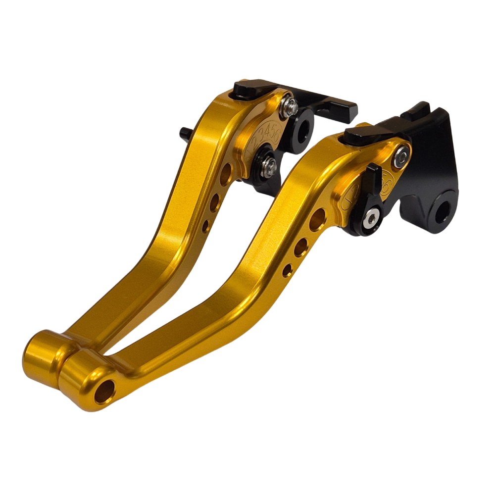 Short Gold Clutch & Brake Levers For Honda CBR600F 2011-2013