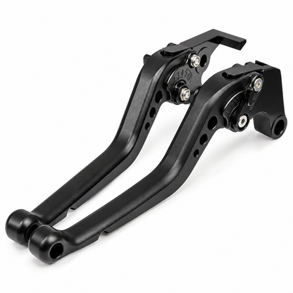 Long Black Clutch & Brake Levers For Yamaha Tracer 7 / 7GT 2021-2024