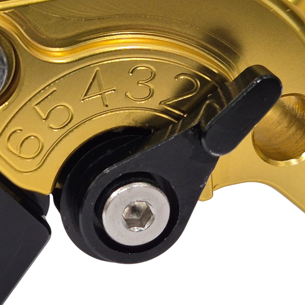 Short Gold Clutch & Brake Levers For Suzuki TL1000S 1997-2001