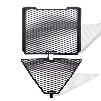Motorcycle Aluminum Radiator & Oil Cooler Guard Kawasaki ZX-6R 2024-2026