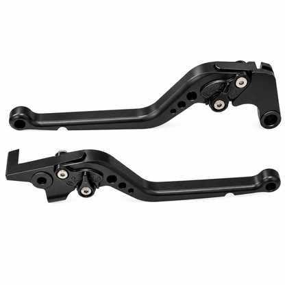 Long Black Clutch & Brake Levers For Yamaha Tracer 7 / 7GT 2021-2024