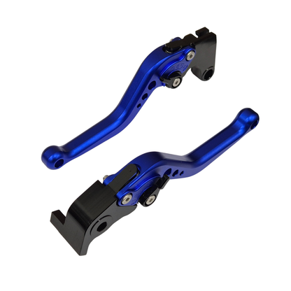 Short Blue Clutch & Brake Levers For Yamaha YZF-R1 2004-2008