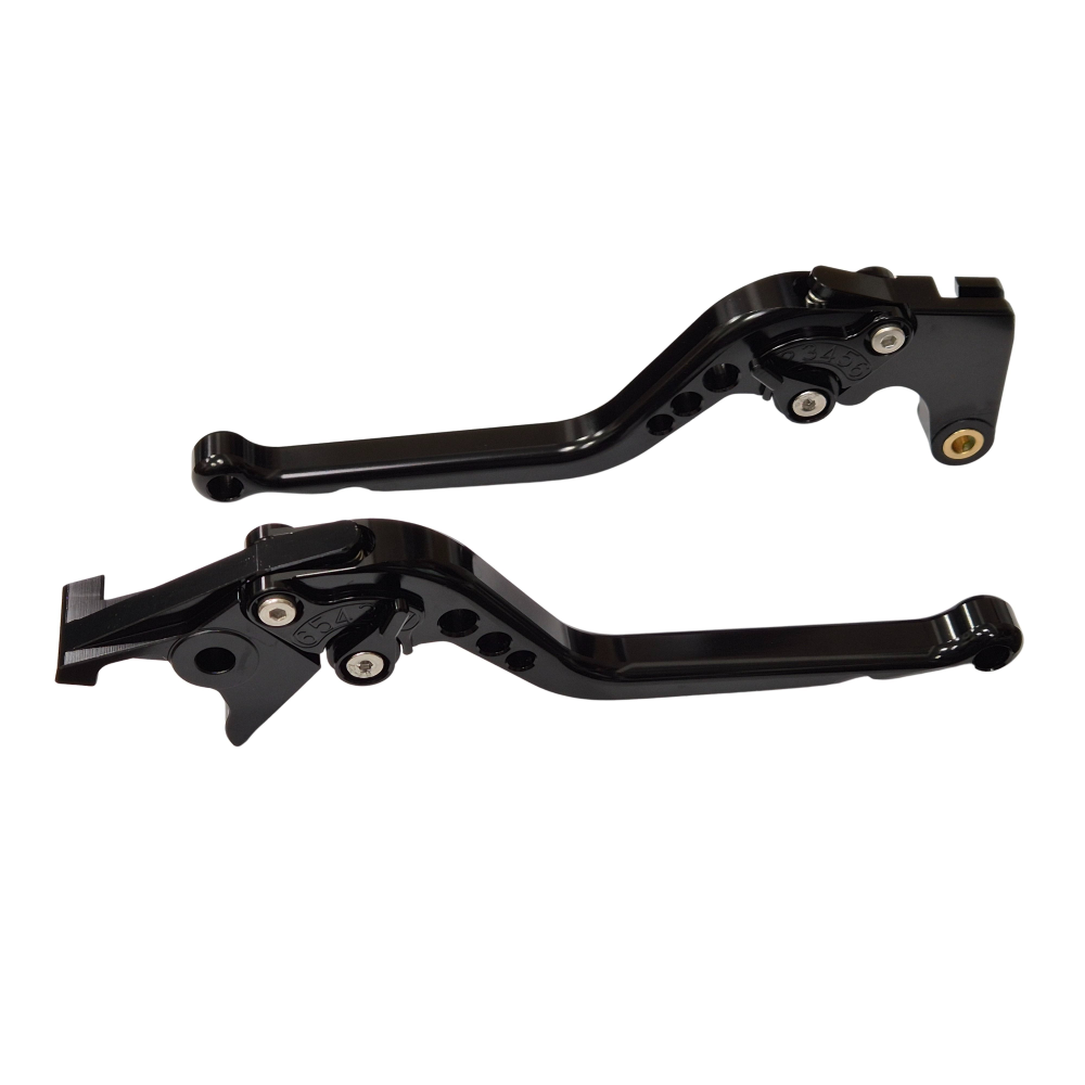 Suzuki GSX-S1000 GSX-S 1000 GX 2024-2026 Long Black Clutch & Brake Levers