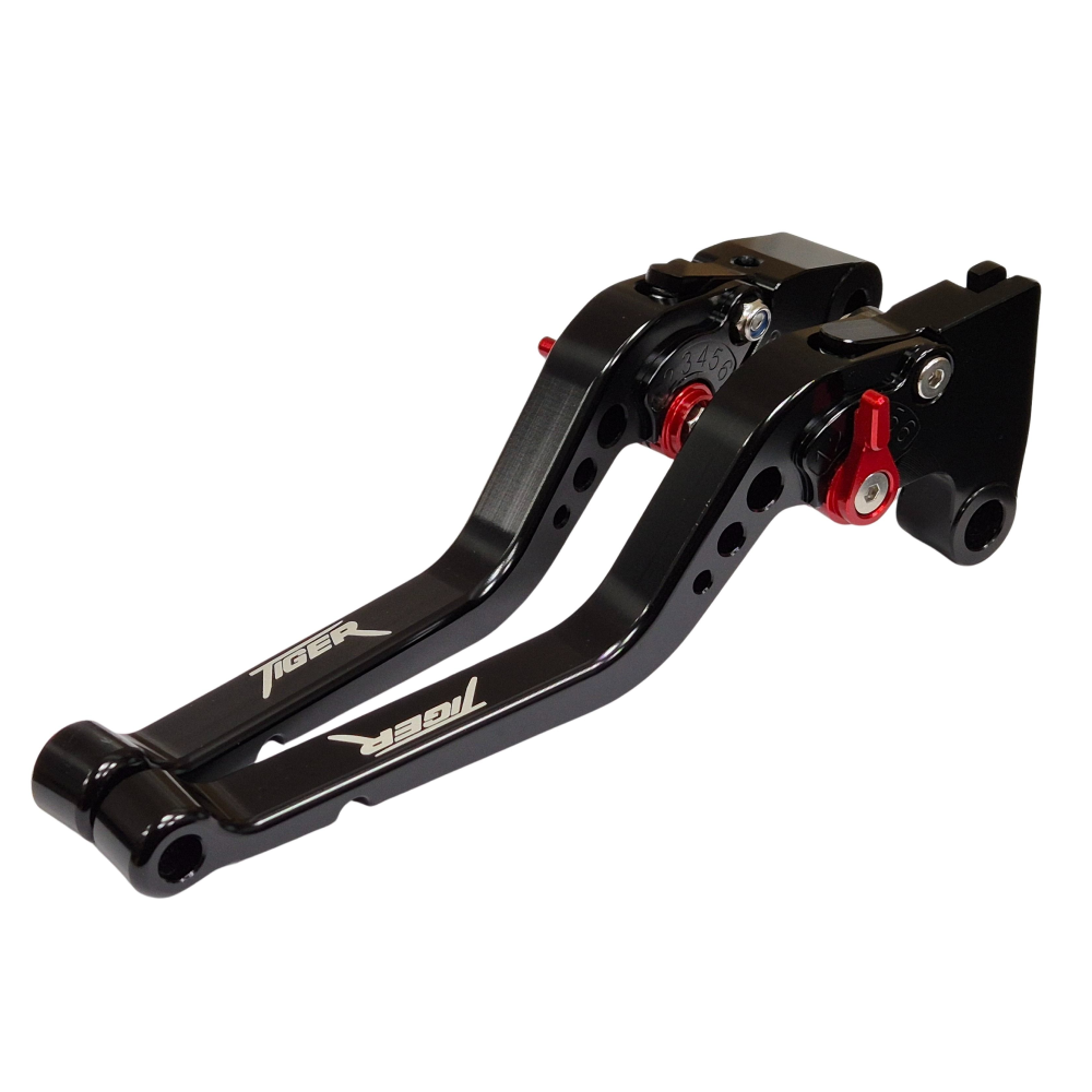Long Black Clutch & Brake Levers For Triumph Tiger 900 rally Pro 2020-2026