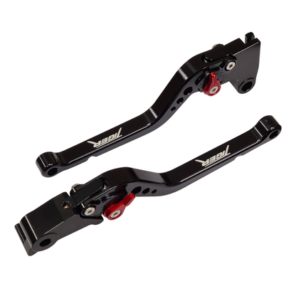 Long Black Clutch & Brake Levers For Triumph Tiger 900 rally Pro 2020-2026