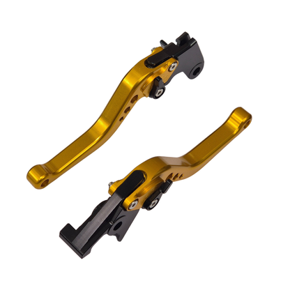 Short Gold Clutch & Brake Levers For Honda CBR600F 2011-2013