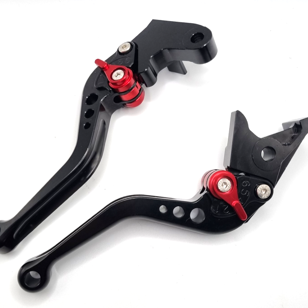 Short Black Clutch & Brake Levers Set for Honda CB750 Hornet 2023-2026