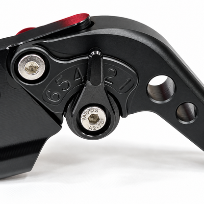 Long Black Clutch & Brake Levers - Yamaha Tenere 700 2019-2026