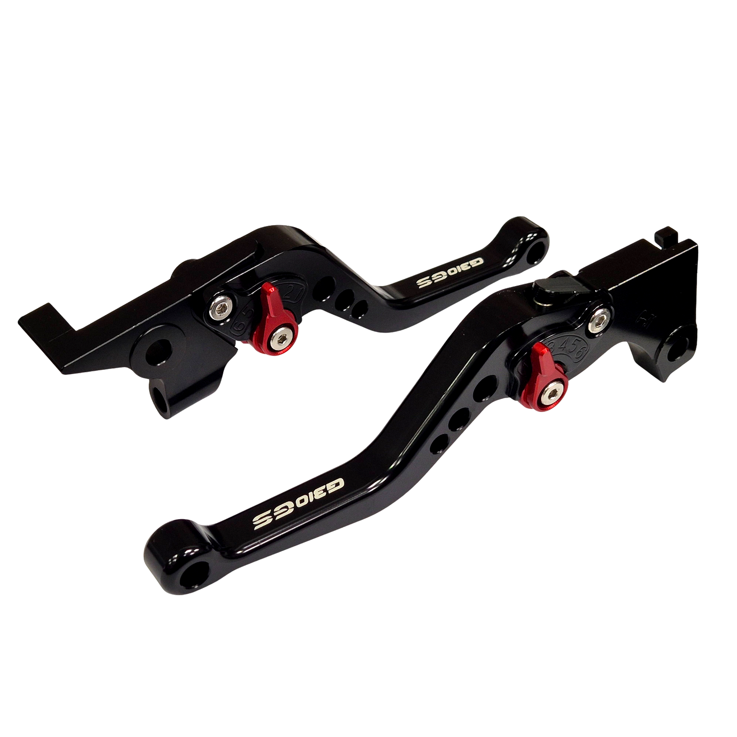 BMW G310GS G 310 GS 2017-2026 Black Short Adjustable Brake & Clutch Lever Set