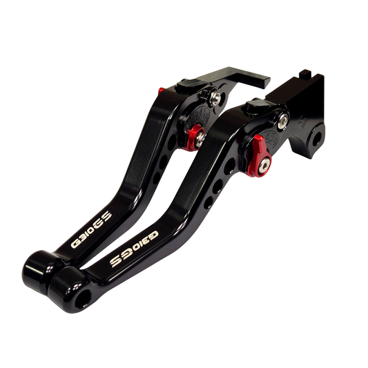BMW G310GS G 310 GS 2017-2026 Black Short Adjustable Brake & Clutch Lever Set