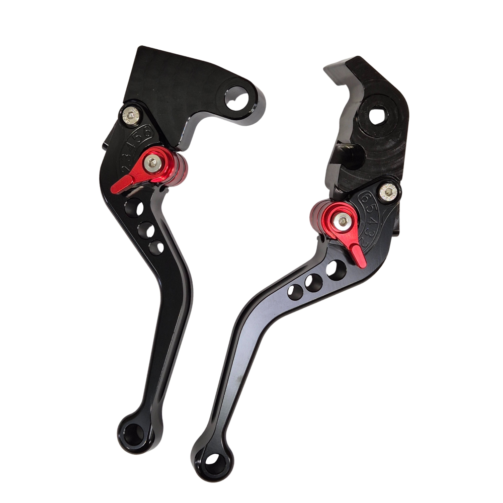 Short Black Clutch & Brake Lever - Triumph Speed Triple 1050 2011-2015
