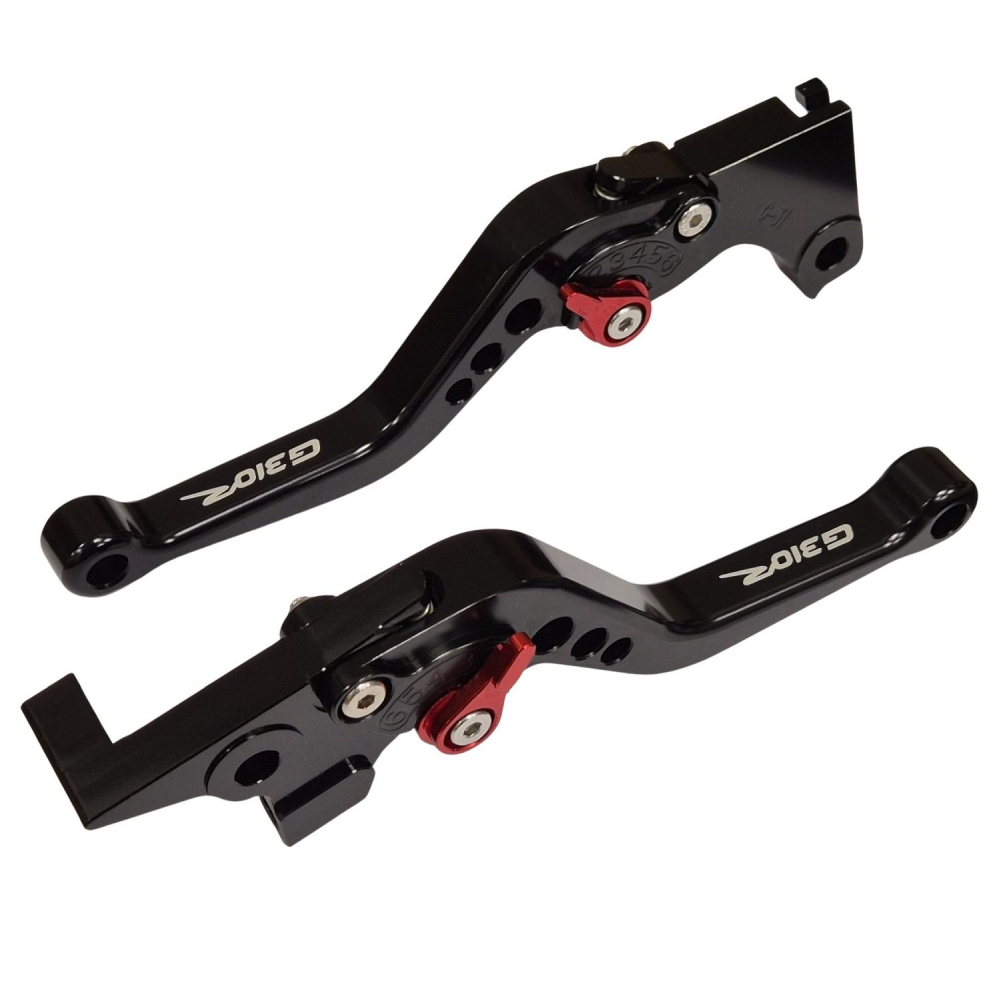 BMW G310R G 310 R 2017-2026 BLACK SHORT ADJUSTABLE BRAKE & CLUTCH LEVER SET