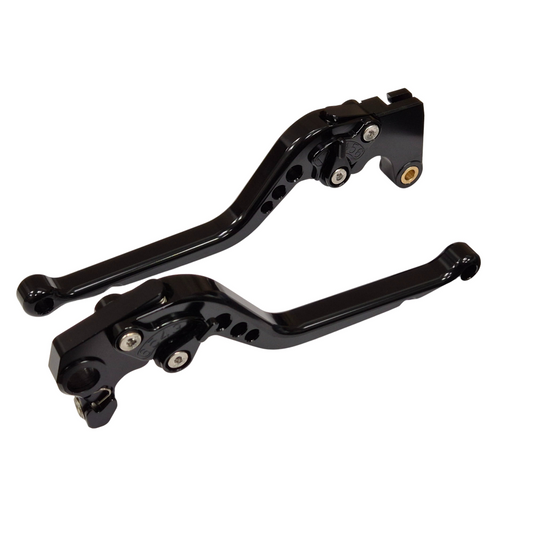 Aprilia Tuareg 660 2021-2026 Long Black Clutch & Brake Levers