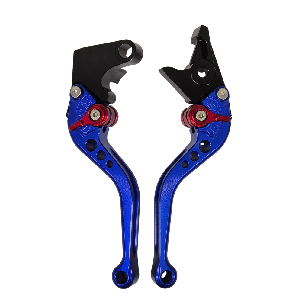 Short Blue Clutch & Brake Levers - Suzuki GSX-S1000 GSX-S1000GT 2021-2025