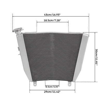 Motorcycle Engine Radiator Cooling Cooler – Fits Aprilia RSV4 2011–2022
