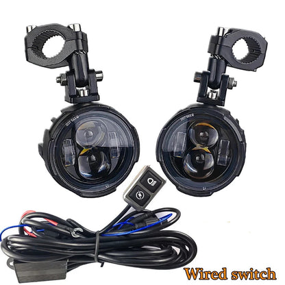 100W LED Auxiliary Spot Fog Light Kit - KTM 390 / 790 / 890 Duke 2018-2025