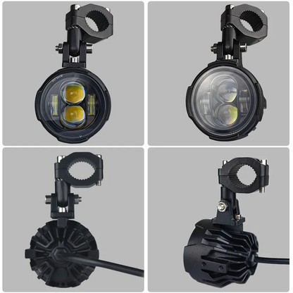 100W LED Auxiliary Spot Fog Light Kit - KTM 390 / 790 / 890 Duke 2018-2025