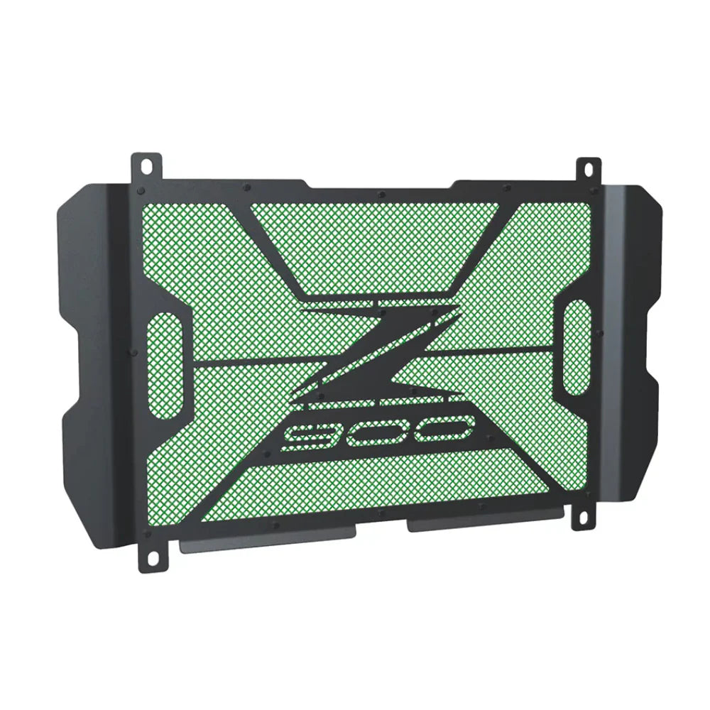 Green Radiator Guard / Cover / Grille For Kawasaki Z900 / SE 2017-2026