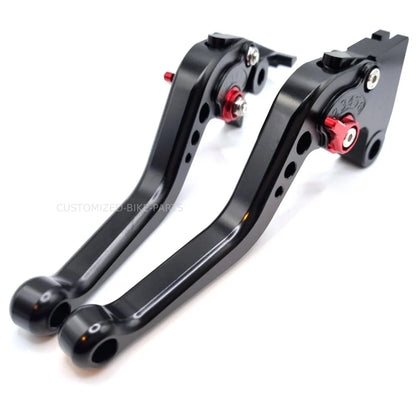 Short Black Clutch & Brake Levers - Triumph Speed Triple 2004-2007
