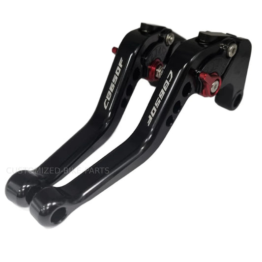 Honda CB650F CB 650 F 2017-2026 Short Clutch Brake Lever Set - Black