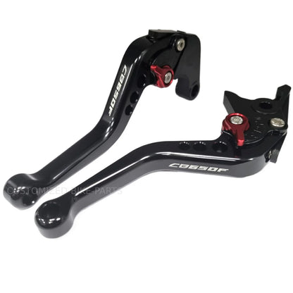 Honda CB650F CB 650 F 2017-2026 Short Clutch Brake Lever Set - Black