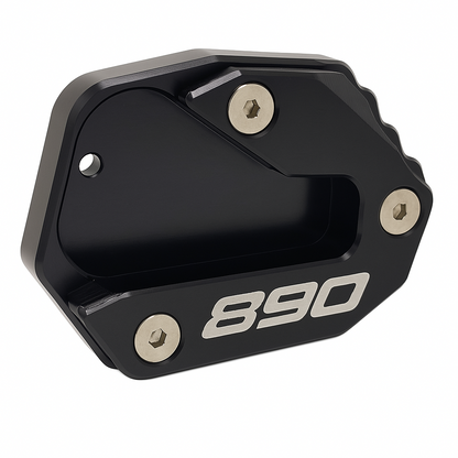 Black Side Stand Kickstand Shoe Extender - KTM 890 Duke / R / GP 20202-2026