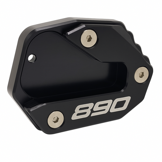 Black Side Stand Kickstand Shoe Extender - KTM 890 Duke / R / GP 20202-2026