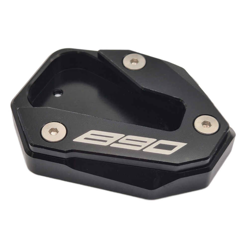 Black Side Stand Kickstand Shoe Extender - KTM 890 Duke / R / GP 20202-2026