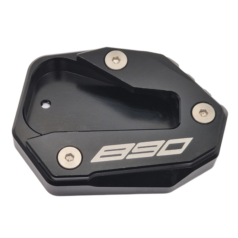Black Side Stand Kickstand Shoe Extender - KTM 890 Duke / R / GP 20202-2026