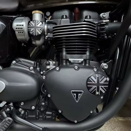Triumph Bonneville Bobber T120 Speedmaster Thruxton 1200R  Clutch Badge & ACG