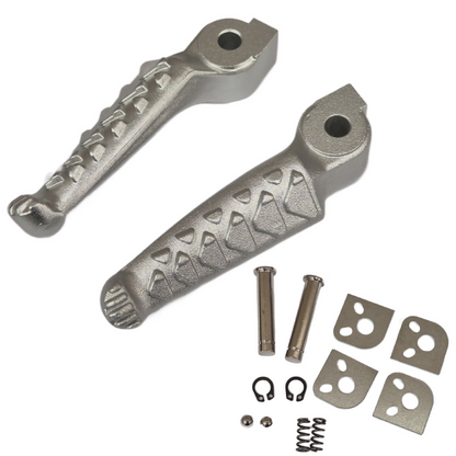 Aluminum Rear Passenger Footrests Foot Pegs for Aprilia RS660 2021-2026