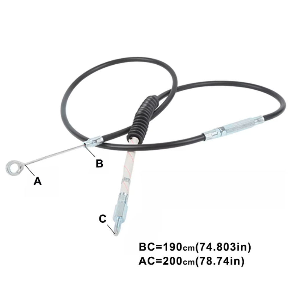 Clutch Cable 74.8" For Harley Touring Road King Glide 2008-2013