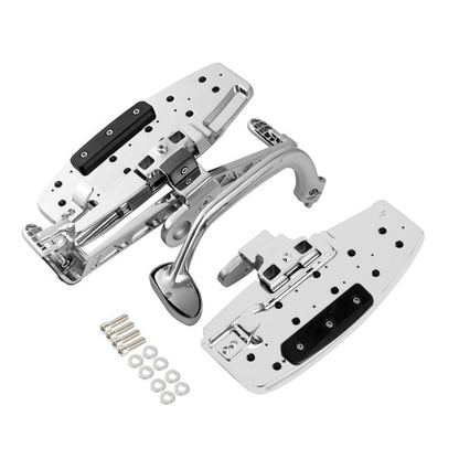 Chrome Driver Floorboards w/ Heel-Toe Shifter for GL1800 F6B Valkyrie 2001-2017