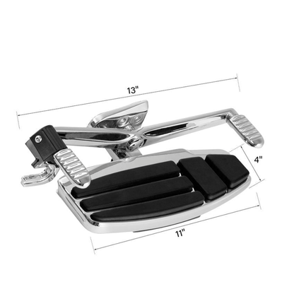 Chrome Driver Floorboards w/ Heel-Toe Shifter for GL1800 F6B Valkyrie 2001-2017