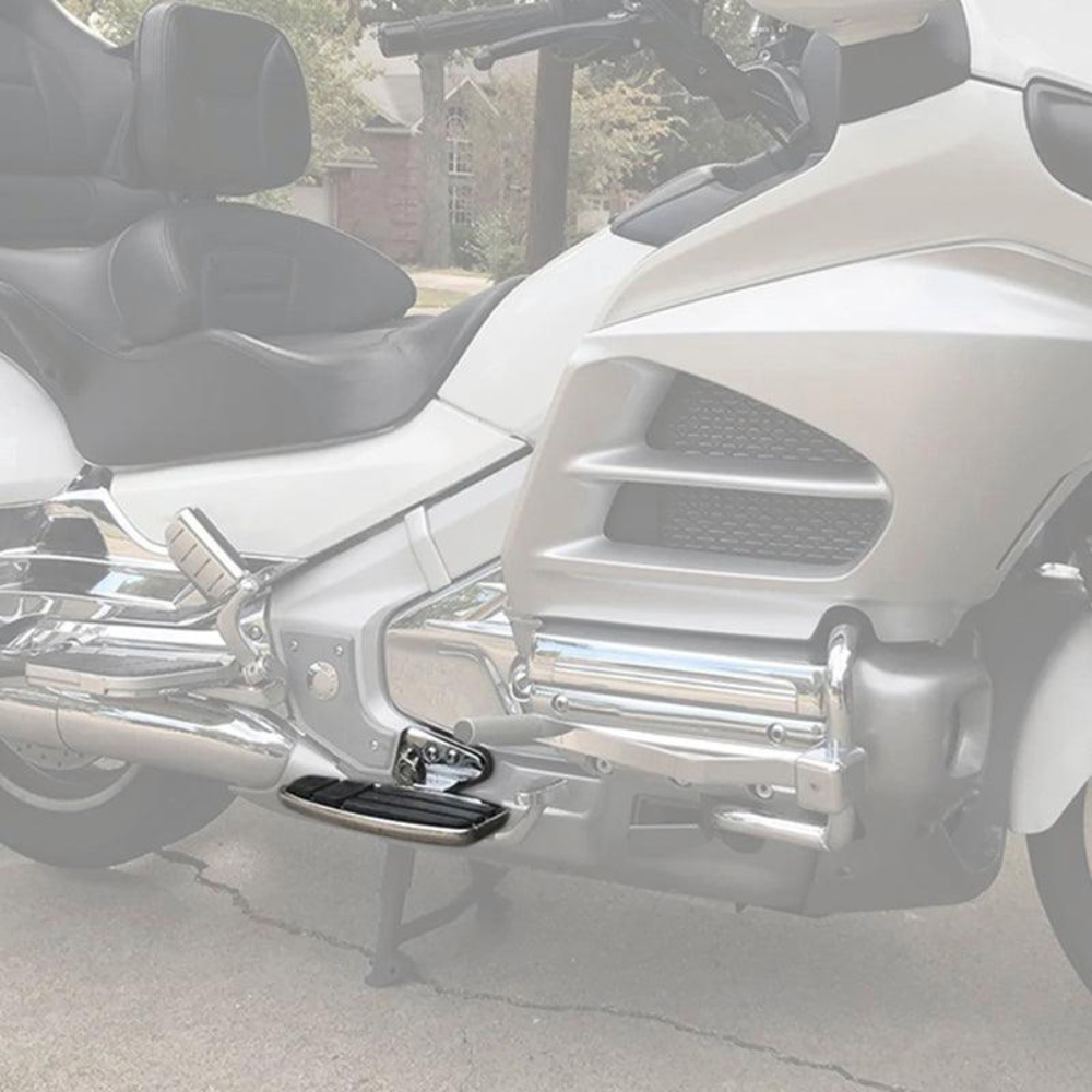 Chrome Driver Floorboards w/ Heel-Toe Shifter for GL1800 F6B Valkyrie 2001-2017