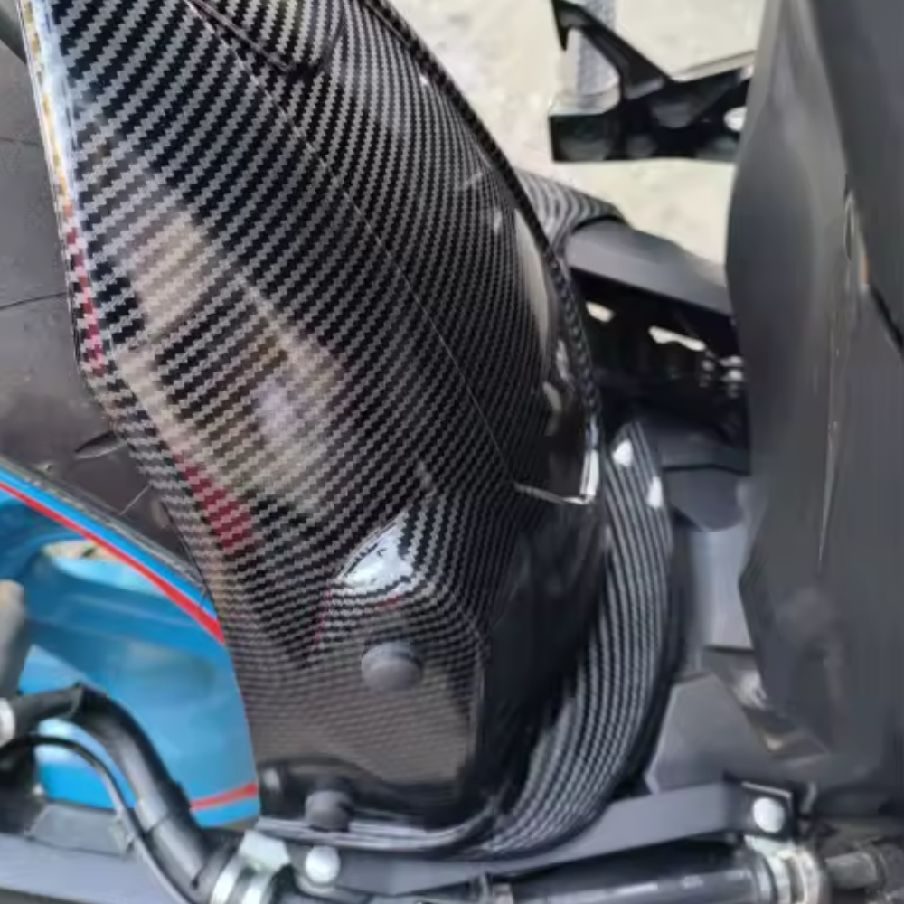 Carbon Rear Mudguard Splash Cover For Suzuki GSX-8S GSX-8R GSX-8TT 2023-2026