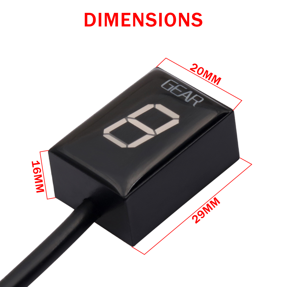Motorcycle Gear Indicator Display Ecu Plug - Honda Hornet CBR600 F F3 F4 F4i RR