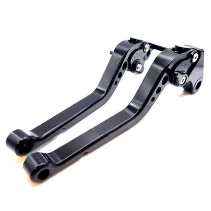 Long Black Clutch & Brake Levers For Honda GB350s 2024-2026
