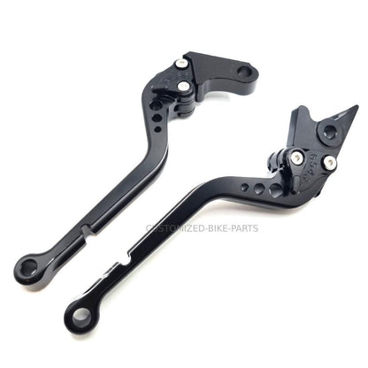 Long Black Clutch & Brake Levers For Honda CBR 500 R 2013-2021