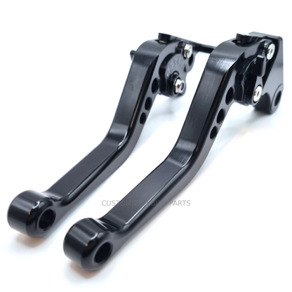 Short Black Clutch & Brake Levers For Honda GROM MSX 125 2013-2026