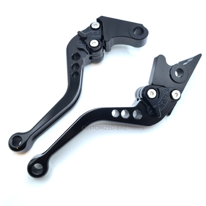 Short Black Clutch & Brake Levers For Honda GROM MSX 125 2013-2026