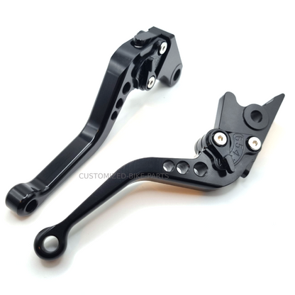 Short Black Clutch & Brake Levers For Honda GROM MSX 125 2013-2026