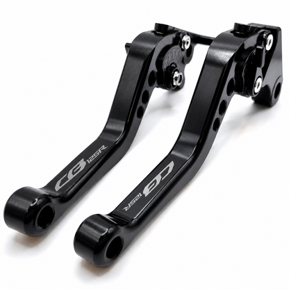 Honda CB125R 2019-2026 Short Black Clutch & Brake Levers