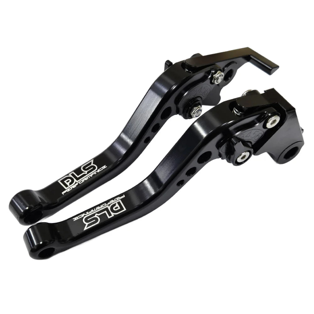 DLS Performance Short Black Clutch Brake Levers Honda CB125R 2019-2026