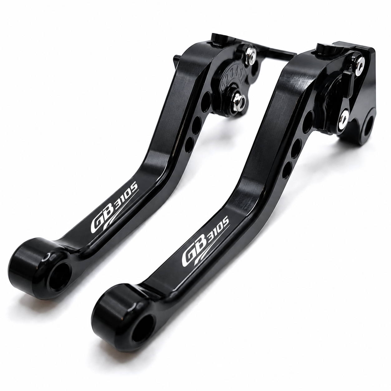 Shorty Short Black Clutch & Brake Levers Honda GB350S 2024-2026