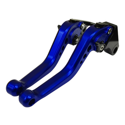 CNC Short Blue Clutch & Brake Levers Set For Honda GROM / MSX125 2013-2026
