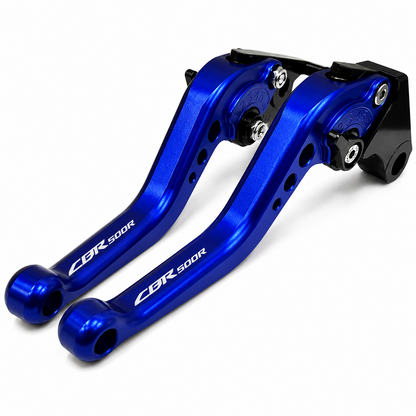 CNC Short Blue Clutch & Brake Levers For Honda CBR500R 2013-2021