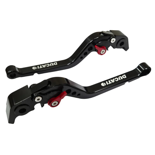 Long Black Clutch & Brake Levers Ducati Diavel / Carbon / XDiavel / S 2011-2024