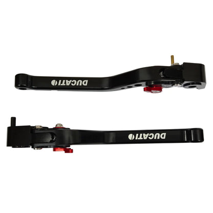 Long Black Clutch & Brake Levers Ducati Diavel / Carbon / XDiavel / S 2011-2024