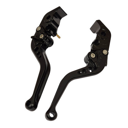 Ducati Hypermotard 698 Mono / RVW 2024-2026 Short Black Clutch & Brake Lever